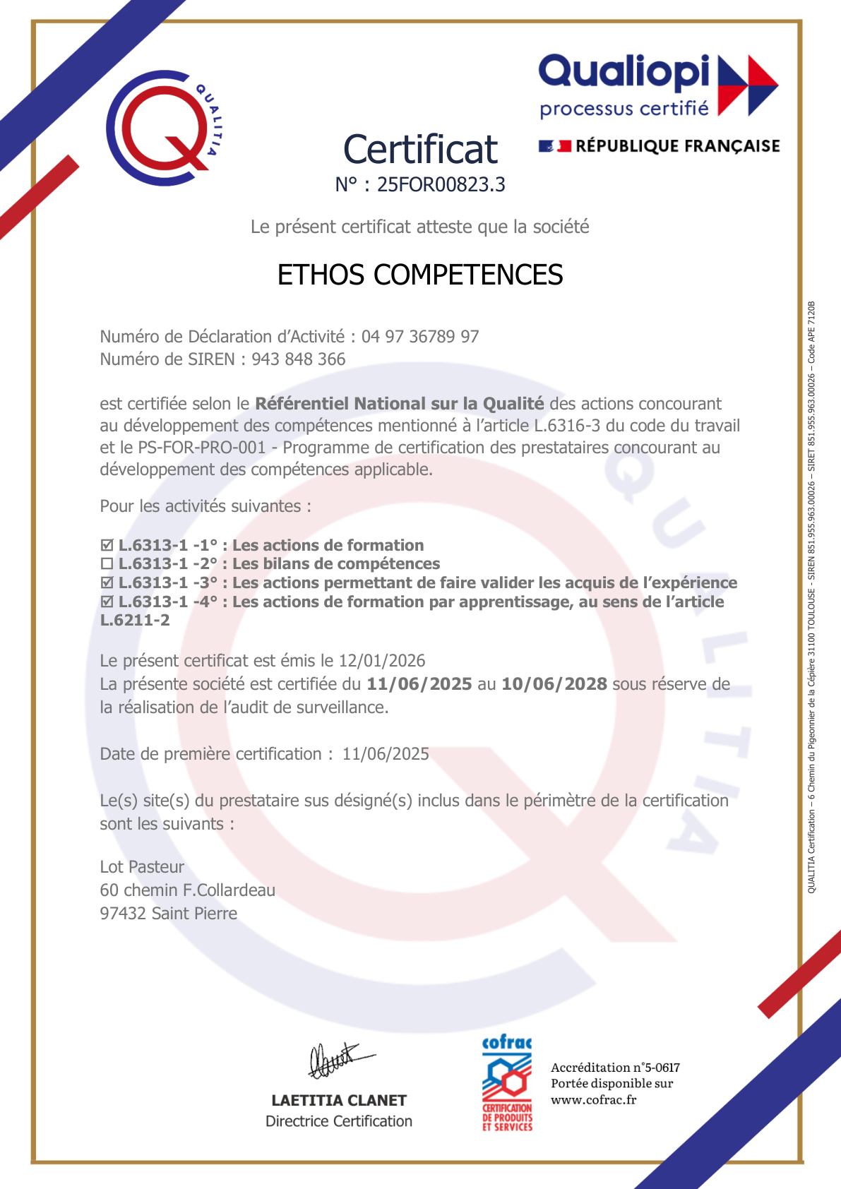 Logo certification